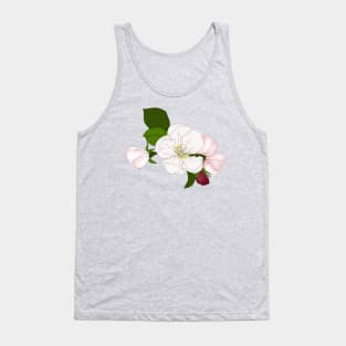 Apple blossom. Time for love and romance. Tank Top